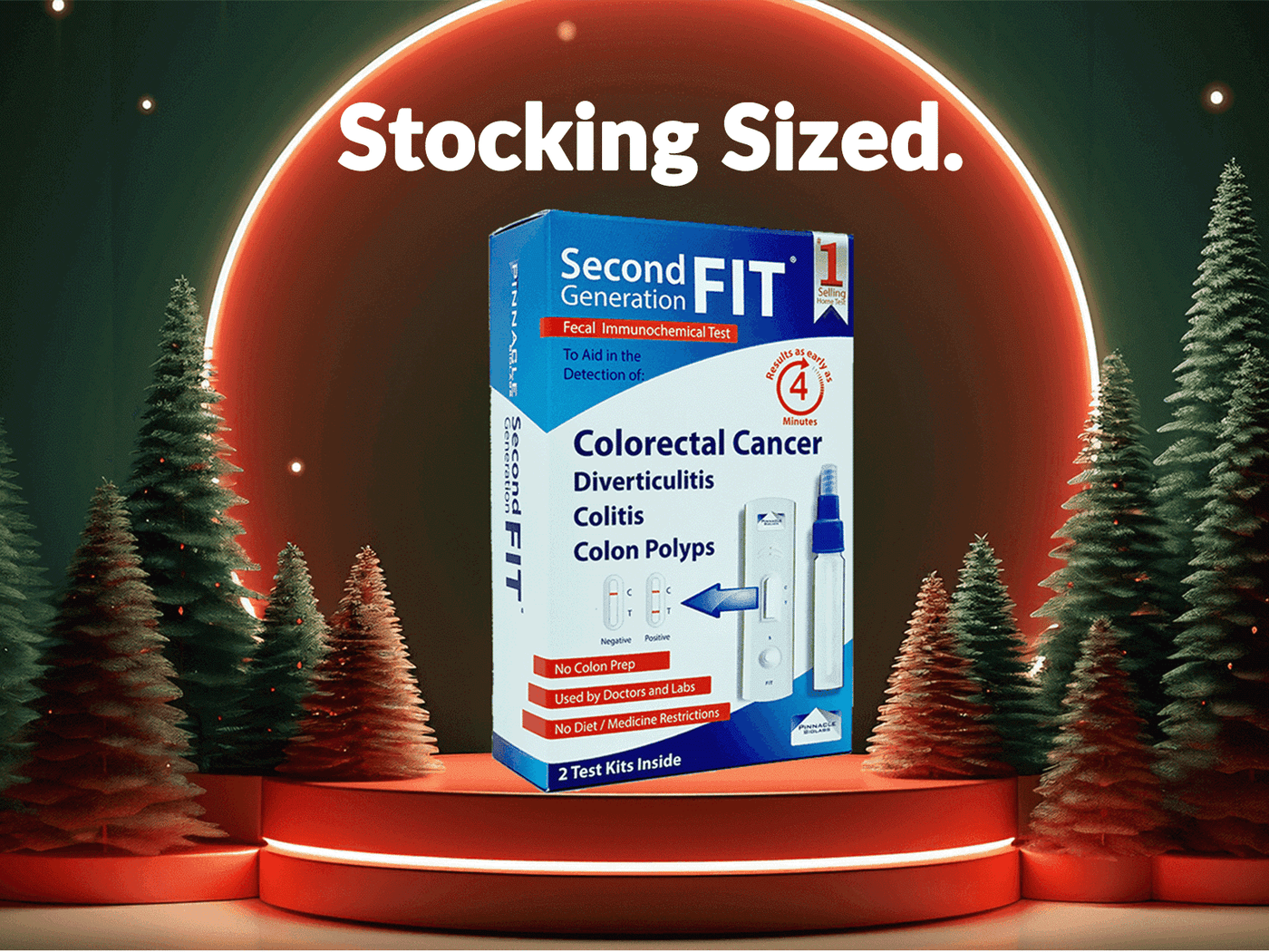 Pinnacle BioLabs | Second Generation FIT Fecal Immunochemical Test kit